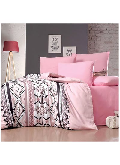 Buy Flat Bed sheet Set Cotton 4 pieces size 240 x 250 cm Model 194 from Family Bed in Egypt