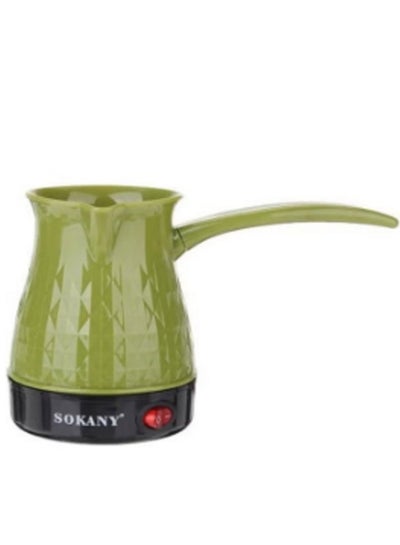 اشتري Turkish Coffee Maker 500 ml Sk-219 Olive في مصر