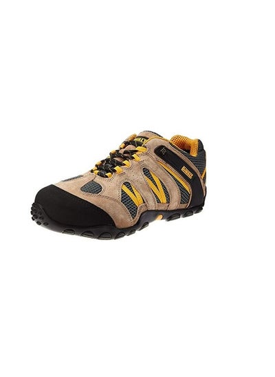 Buy Dewalt Engineer's Plane Suede Leather Safety Shoes - Dual Density anti bacterial insole EU 45 in UAE