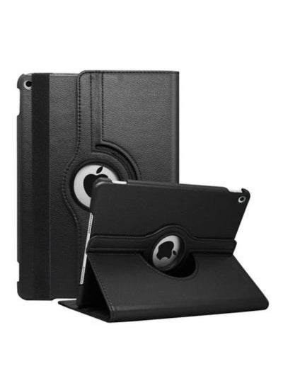 اشتري Rotating Case for iPad 9th Generation 2021 8th Generation 2020 7th Gen 2019 10.2 Inch 360 Degree Rotating Protective Stand Cover with Auto Wake Sleep Function Black في الامارات