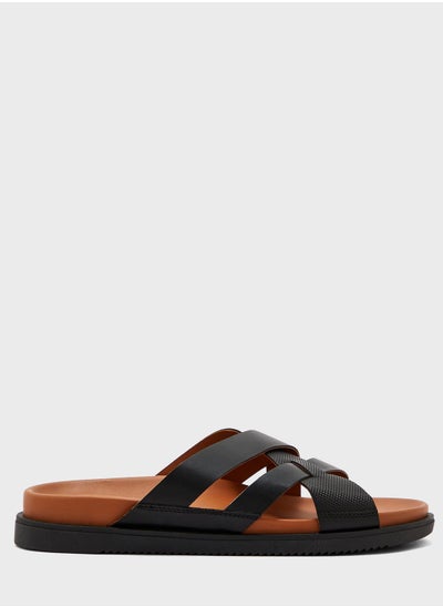 Buy Laraerien Cross Strap Sandals in UAE