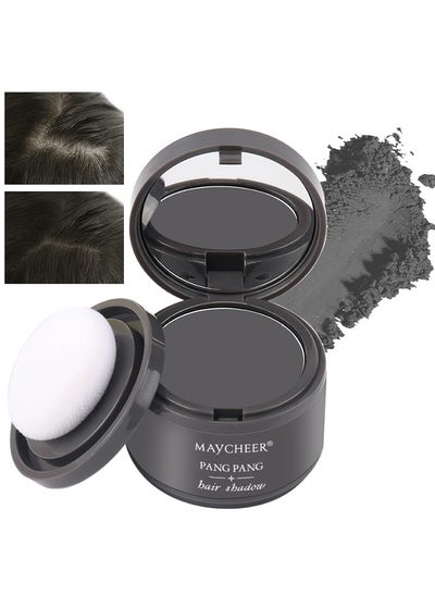 اشتري Hairline Powder, Hair Root Dye, Instantly Hair Color Shadow Cover Gray Hair Root, Hair Touch-Up, Thin Hair Powder (Grey) في السعودية