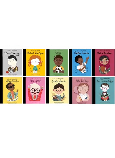 Buy Little People Big Dreams season 3: 10 books hard cover in UAE