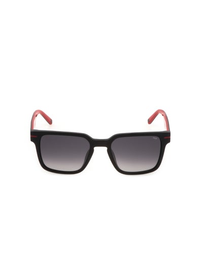 Buy Men's Square Shape  Acetate Sunglasses SFI209 53700Y - Lens Size: 53 Mm - Shiny Black in UAE