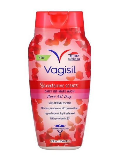 اشتري Scentsitive Scents Daily Intimate Wash Rose All Day 12 fl oz 354 ml في الامارات