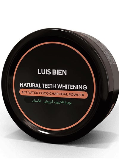 Buy Luis Bien Activated Coco Charcoal Natural Teeth Whitening Powder (50g) in UAE