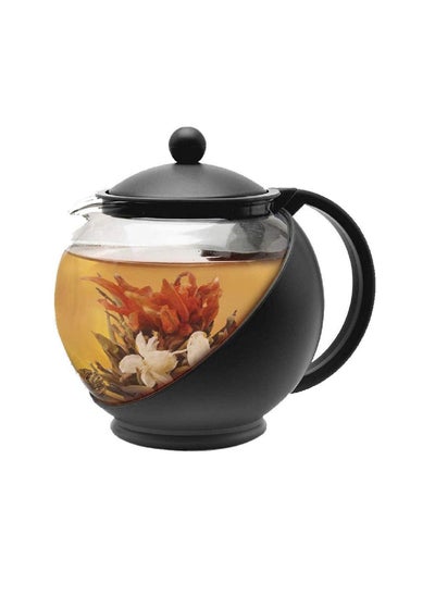 Buy Teapot With Infuser Tea Kettle Black 1.25l in UAE