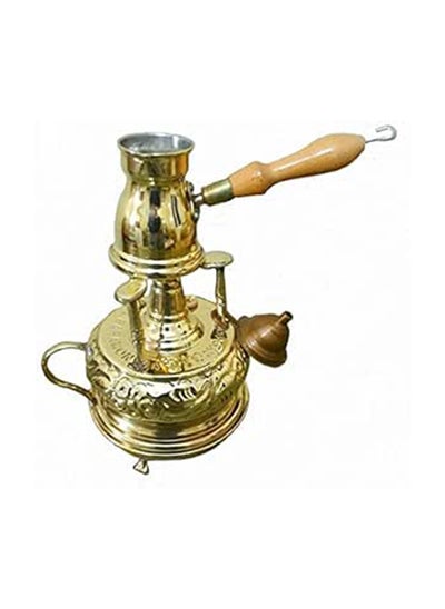 Buy Brass Alcohol Burner With Coffee Pot - 2724694223641 in Egypt