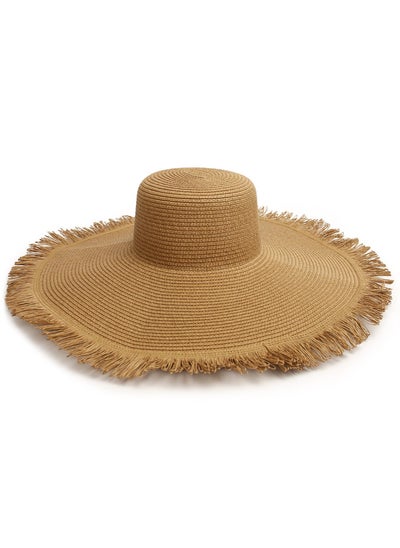 Buy New Summer Outdoor Big Eaf Beach Hat in UAE