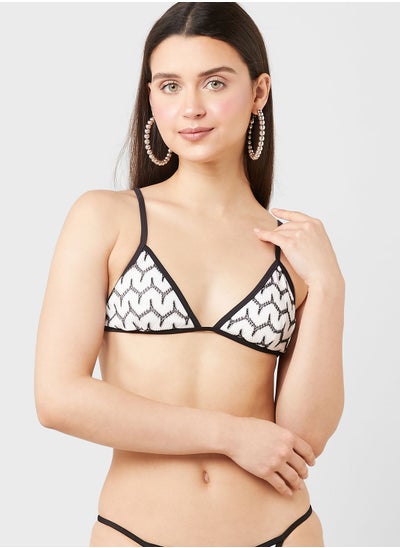 Buy Strappy Triangle Bikini Top in UAE