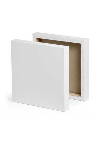 Buy Canvas Board, 30 x 30cm, White in UAE