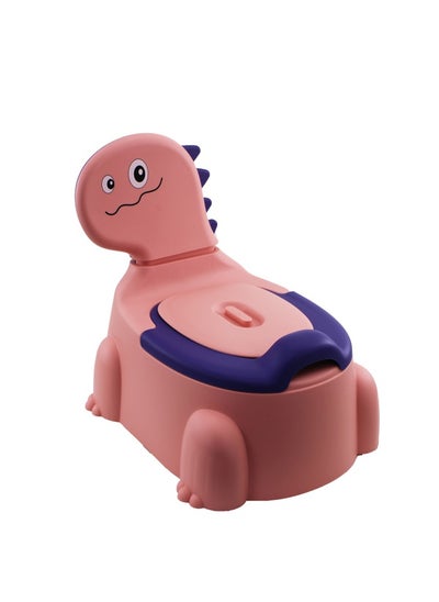 اشتري Tiny Traveler Dino 30x26x17.5 Travel Baby Potty Toilet Chair Dinosaur Design, Mix of Playful Colors by Generic في الامارات