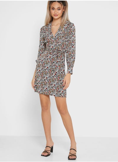 Buy Ditsy Printed Dress in Saudi Arabia