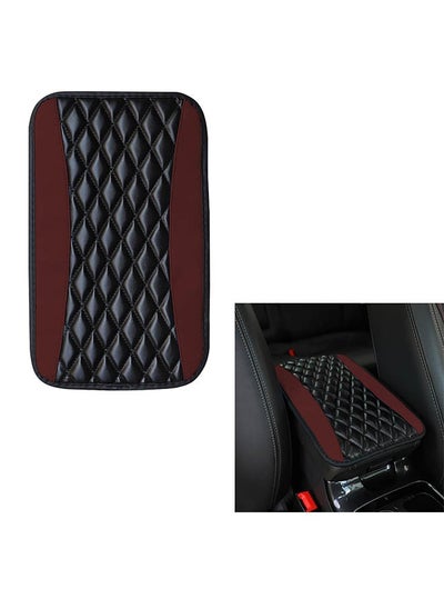 Buy Car Center Console Cushion Pad, Car Armrest Waterproof Non Slip Interior Accessories, PU Leather Auto Armrest Cover Protector, Waterproof Armrest Seat Box Cover Protector for Most Cars in Saudi Arabia