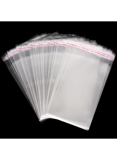 اشتري 300Pcs Clear Self Sealing Cellophane Bags4X6 Inches Cookie Bags Resealable Cellophane Bag For Cookiesgiftsfavors في الامارات