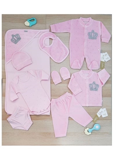 Buy Newborn's Ten Winter Crown Hospital Set (pink) in Egypt