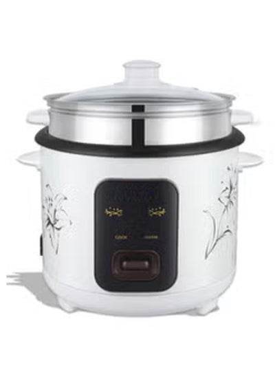 Buy Automatic Rice Cooker 3 in 1 Functions Non-Stick Inner Pot Stainless steel steamer Automatic Shut Off with Overheat Protection in UAE