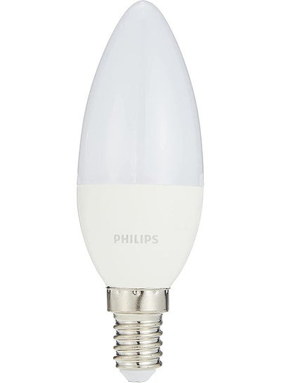 Buy Philips Essential Led Candle Bulb- 6W, E14 Capbase-WarmWhite 929002970867 in UAE