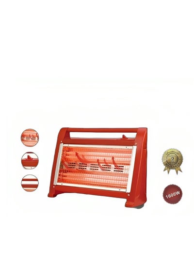 Buy Home Master heater, 2 facets, lightweight candle, safety valve, 1600 watts, HM-396 in Saudi Arabia