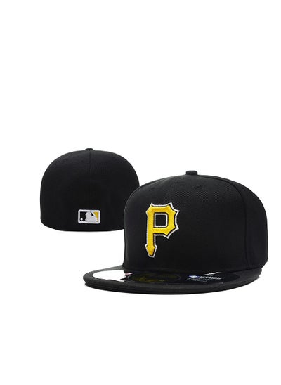 Buy NEW YORK  fashion Embroidered Fitted Baseball Team Cap with Closed Back for Sun Protection60.6cm in Saudi Arabia