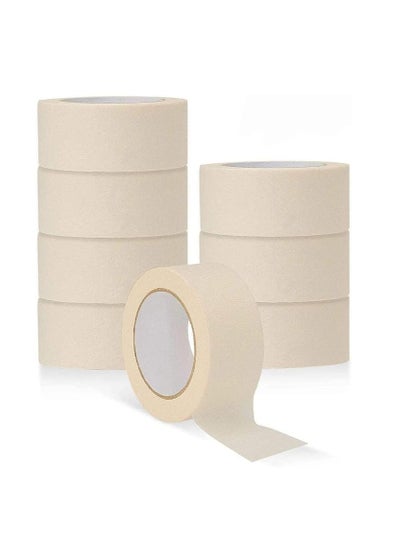 اشتري Libra Heavy Duty Masking Tape (Ivory,2in x 20 Yard) Pack of 6 في الامارات