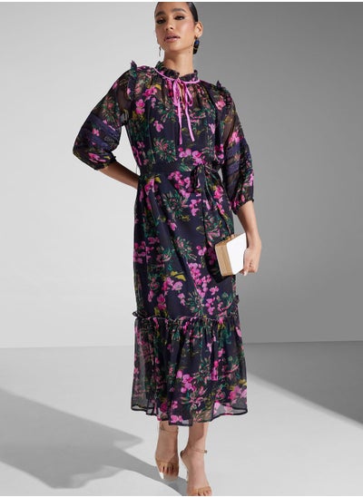 Buy Floral Printed Dress in Saudi Arabia