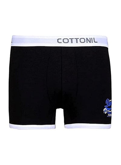 Buy Cottonil Relax Boxer For Men - Black in Egypt