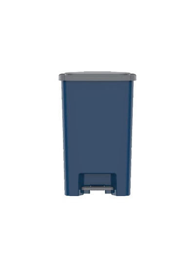 Buy Step-On Waste Bin With Pedal  Pearl Blue  44 Liters  IFHHLA340PB in Saudi Arabia