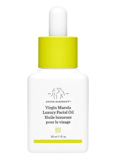 Buy Virgin Marula Luxury Facial Oil - Gluten-Free and Vegan Anti-Aging Skin Care and Face Moisturizer 30ml in Saudi Arabia