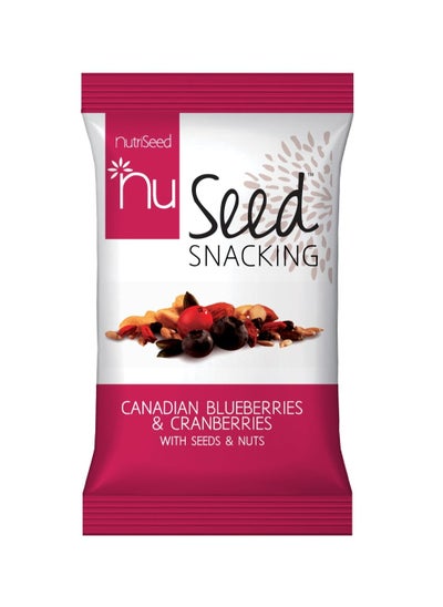 Buy Snacking Canadian Blueberries & CranberriesWith Seed & Nuts - 30g in UAE