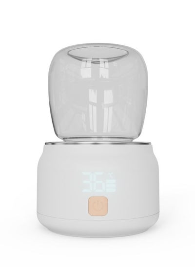 Buy Portable Smart Baby Bottle Warmer Dual Function for Defrosting Warm Milk Heater & Thaw for Formula Breastmilk Keep Warm with 4 Smart Temperature Adjustments BPA Free in UAE