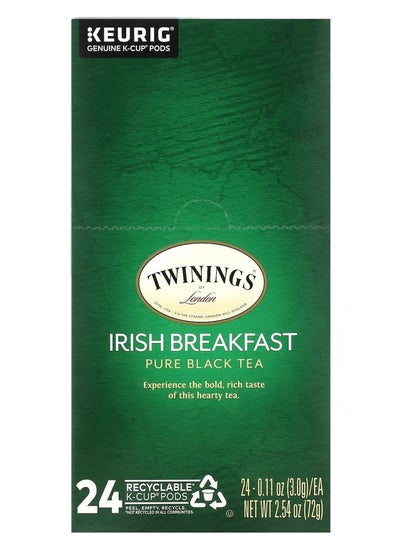 Buy Pure Black Tea Irish Breakfast  24 K-Cup Pods 0.11 oz (3 g) Each in UAE