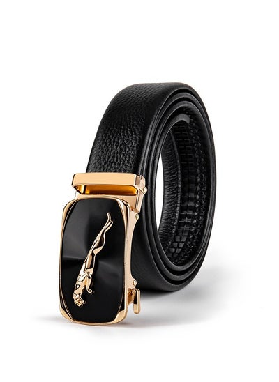 اشتري Creative Casual And Versatile Wear-resistant Leather Belt في الامارات