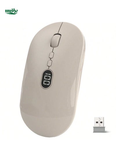 Buy ATTACK SHARK ATTACK SHARK * MAGIC-REFINER 2.4G Wireless USB Computer Mouse, Rechargeable Slim Portable Quiet Click Notebook Laptop Mouse, 1600 DPI For Windows/PC/Laptop in Saudi Arabia