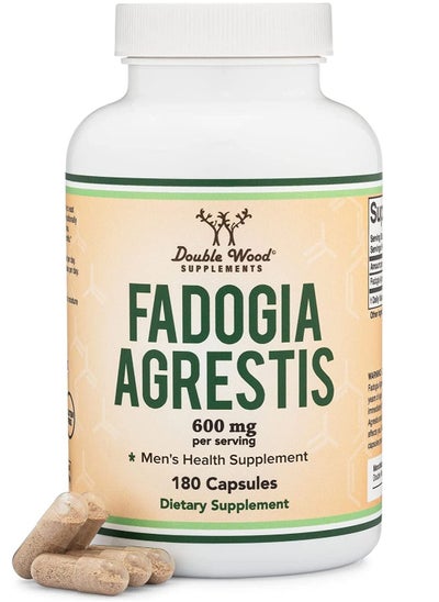 اشتري Fadogia Agrestis 600mg Per Serving, Powerful Extract to Support Athletic Performance, Booster for Muscle Growth 180 Capsules في الامارات