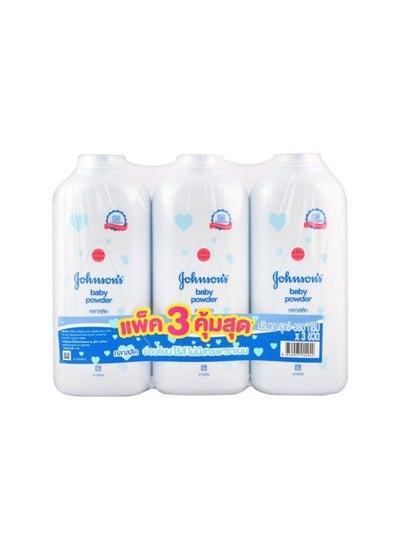 Buy Baby Powder 380g Pack of 3 in UAE