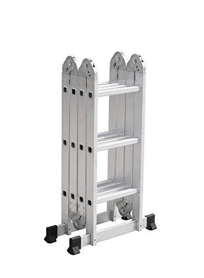 اشتري Multi Purpose Folding Aluminum Extension Ladder 3.7meter 330lbs/150kg في السعودية