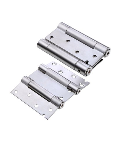 Buy 4 inch Stainless Steel Double Spring Door Freegate Hinge Two-Way Opening 180° (Pack of 2) in Saudi Arabia