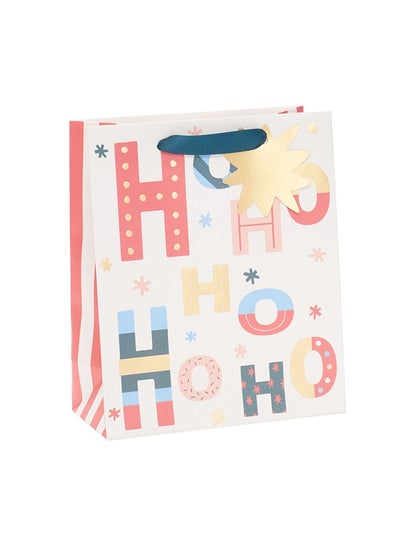 Buy Ho Ho Ho Christmas Gift Bag – Medium Size for Perfect Holiday Gifting in UAE