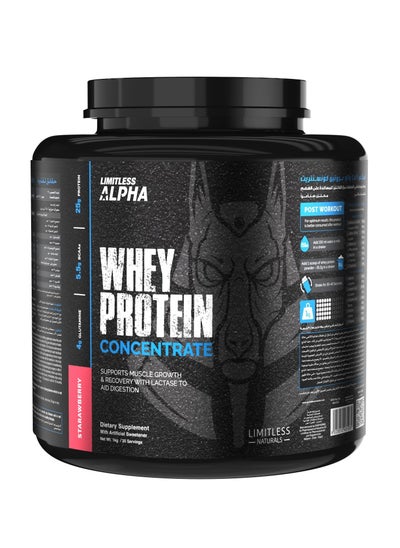 Buy Alpha Whey Protein Concentrate - Strawberry in Egypt