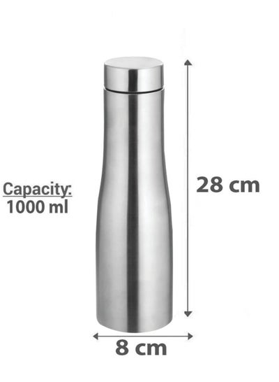 Buy MINTAGE Water Bottle VECTRA 1000 ml. STAINLESS STEEL in UAE