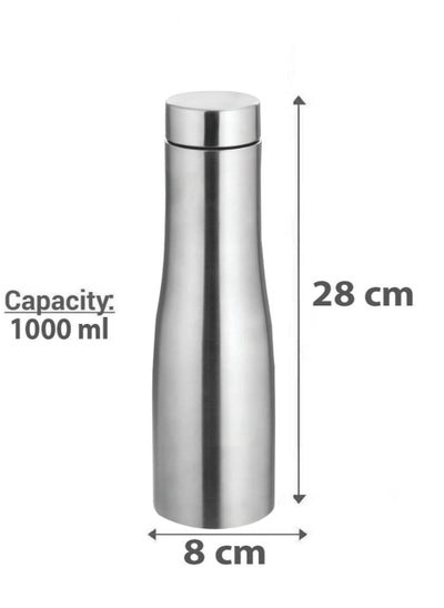 Buy MINTAGE Water Bottle VECTRA 1000 ml. STAINLESS STEEL in UAE