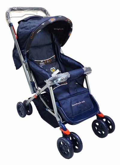 Buy Baby Stroller Pram 0-3 Years Reversible Handle Light Weight Canopy in Saudi Arabia