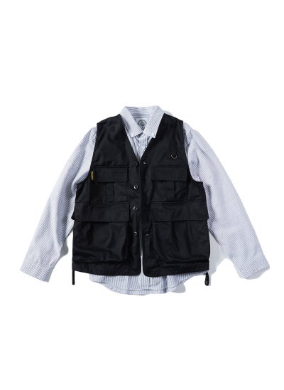 Buy Japanese Retro Vest Casual Multi-Pocket AutumnThe most Era-M02 vest# Black The most Era-M02 vest# Black in UAE