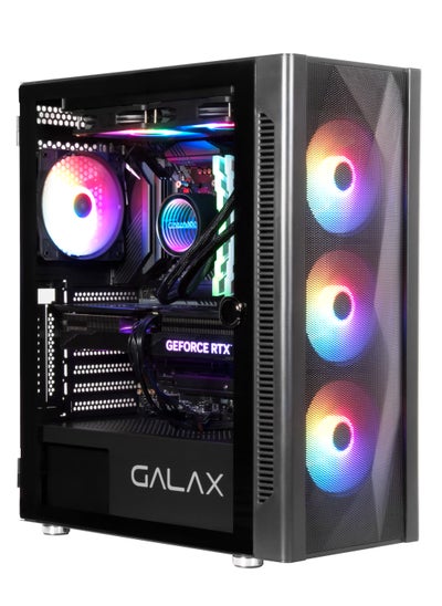 اشتري Gaming PC, Intel Core i5-12400F, RTX 3060, 16GB RAM, 1TB SSD,Liquid Cooler 240mm, 650 W PSU, Window 11 Pro, Black Case في الامارات