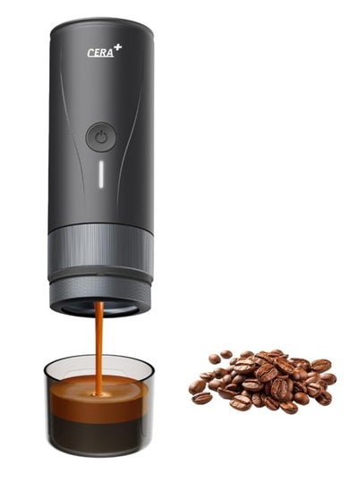 Buy CERA+ Portable Espresso Machine PRO, Self Heating Pro-level Specialty Coffee Machine, Compatible Ultra-fine Grind, Professional Electric Small Travel Coffee Maker in UAE