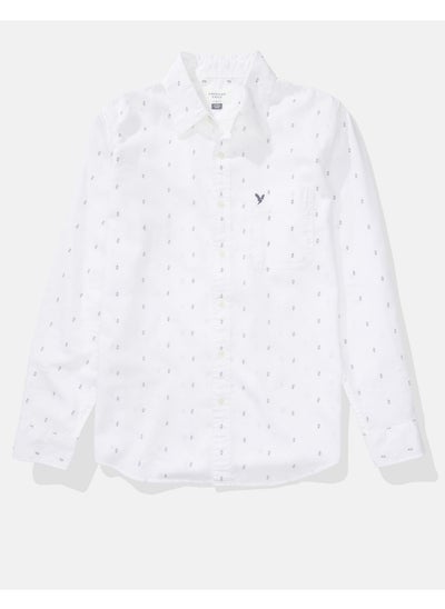 Buy AE Slim Fit Everyday Button-Up Shirt in Saudi Arabia