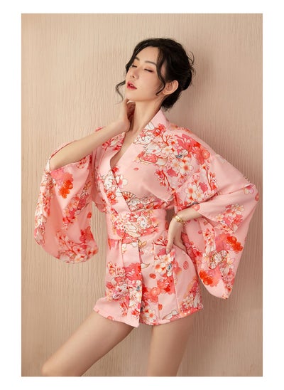 اشتري Printed Kimono Uniform Pajamas في الامارات