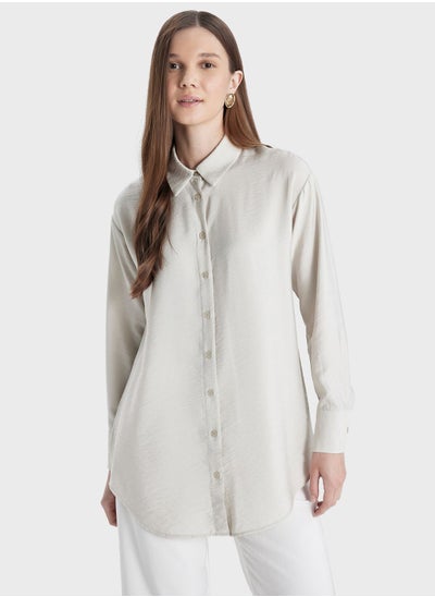 Buy Relax Fit Long Sleeve Shirt in UAE