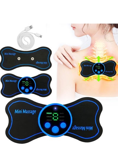 Buy Portable Electric Massager, Mini Neck Massager, Whole Body Massager, Cervical Massage Pads Relieve Pressure of The Whole Body in UAE